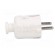 Connector: AC supply | male | plug | 2P+PE | 230VAC | 16A | white | PIN: 3 paveikslėlis 7