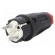 Connector: AC supply | male | plug | 2P+PE | 250VAC | 16A | for cable image 1
