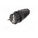 Connector: AC supply | male | plug | 2P+PE | 250VAC | 16A | for cable image 2