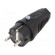 Connector: AC supply | male | plug | 2P+PE | 250VAC | 16A | for cable image 1