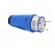 Connector: AC supply | male | plug | 2P+PE | 250VAC | 16A | for cable image 8