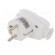 Connector: AC supply | male | plug | 2P+PE | 250VAC | 16A | Type: round paveikslėlis 2
