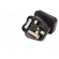 Connector: AC supply | plug | 2P+PE | 250VAC | 3A | black | PIN: 3 | angled image 5