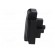 Connector: AC supply | socket | 2P+PE | 250VAC | 16A | black | PIN: 3 | IP54 image 3