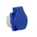 Connector: AC supply | socket | 2P+PE | 250VAC | 16A | blue | PIN: 3 image 3