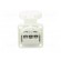 Connector: AC supply | socket | 2P+PE | 250VAC | 16A | white | PIN: 3 | IP54 image 5