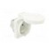 Connector: AC supply | socket | 2P+PE | 250VAC | 16A | white | PIN: 3 | IP54 image 8