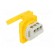 Connector: AC supply | socket | 2P+PE | 250VAC | 16A | yellow | PIN: 3 image 4