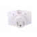 Connector: AC supply | splitter | 2P | 230VAC | 2.5A | Type: round,flat фото 5
