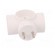Connector: AC supply | splitter | 2P | 250VAC | 16A | Type: round | white фото 9