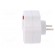 Connector: AC supply | splitter | 2P+PE | 230VAC | white paveikslėlis 3