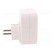 Connector: AC supply | splitter | 2P+PE | 250VAC | 10A | white image 7