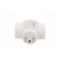 Connector: AC supply | splitter | 2P+PE | 250VAC | 16A | white image 5