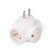 Connector: AC supply | splitter | 2P+PE | Type: round,with earthing image 8