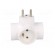 Connector: AC supply | splitter | 2P+PE | Type: round,with earthing image 9