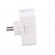 Plug socket strip: protective | Sockets: 3 | Colour: white image 7