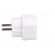 Plug socket strip: protective | Sockets: 2 | Colour: white фото 7