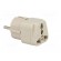 Transition: adapter | 2P+PE | 250VAC | 10A | Type: Uni-Schuko | white image 8