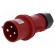 Connector: AC supply 3-phase | plug | male | 32A | 380/415VAC | IP44 image 1