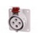Connector: AC supply 3-phase | socket | female | 16A | 400VAC | IP44 image 1