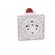 Connector: AC supply 3-phase | socket | female | 16A | 400VAC | IP44 image 4