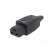 Connector: AC supply | plug | female | 16A | 250VAC | IEC 60320 image 2