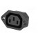 Connector: AC supply | socket | female | 10A | 250VAC | IEC 60320 paveikslėlis 2