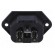 Connector: AC supply | socket | female | 10A | 250VAC | IEC 60320 | IP30 paveikslėlis 5