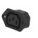 Connector: AC supply | socket | female | 10A | 250VAC | IEC 60320 paveikslėlis 2