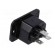 Connector: AC supply | socket | female | 10A | 250VAC | IEC 60320 | 40mm image 4