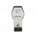 Connector: AC supply | socket | male | 10A | 250VAC | C14 (E) | -25÷85°C image 5