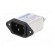 Connector: AC supply | socket | male | 10A | 250VAC | IEC 60320 | 0.26mH фото 2