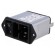 Connector: AC supply | socket | male | 10A | 250VAC | IEC 60320 | 0.3mH фото 1