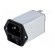 Connector: AC supply | socket | male | 10A | 250VAC | IEC 60320 | 300uH image 2