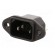 Connector: AC supply | socket | male | 10A | 250VAC | IEC 60320 | C14 (E) paveikslėlis 2