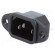 Connector: AC supply | socket | male | 10A | 250VAC | IEC 60320 | C14 (E) paveikslėlis 1