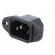 Connector: AC supply | socket | male | 10A | 250VAC | IEC 60320 | C14 (E) paveikslėlis 2