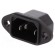 Connector: AC supply | socket | male | 10A | 250VAC | IEC 60320 | C14 (E) paveikslėlis 7