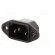 Connector: AC supply | socket | male | 10A | 250VAC | IEC 60320 | C14 (E) paveikslėlis 2