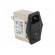 Connector: AC supply | socket | male | 10A | 250VAC | IEC 60320 | C14 (E) paveikslėlis 8