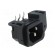 Connector: AC supply | socket | male | 10A | 250VAC | IEC 60320 | C14 (E) paveikslėlis 8