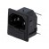 Connector: AC supply | socket | male | 10A | 250VAC | IEC 60320 | C14 (E) paveikslėlis 1