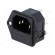 Connector: AC supply | socket | male | 10A | 250VAC | IEC 60320 | UL94V-0 фото 1