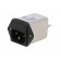 Connector: AC supply | socket | male | 1A | 250VAC | C14 (E) | -25÷85°C image 2