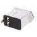 Connector: AC supply | socket | male | 1A | 250VAC | C14 (E),shielded image 6