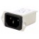 Connector: AC supply | socket | male | 1A | 250VAC | IEC 60320 | -25÷85°C фото 1