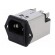 Connector: AC supply | socket | male | 2A | 250VAC | IEC 60320 | 4mH image 1