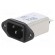 Connector: AC supply | socket | male | 3A | 250VAC | C14 (E) | -25÷85°C image 1
