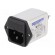 Connector: AC supply | socket | male | 4A | 250VAC | IEC 60320 | -25÷85°C image 1