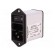 Connector: AC supply | socket | male | 4A | 250VAC | IEC 60320 | 1.5mH фото 1
